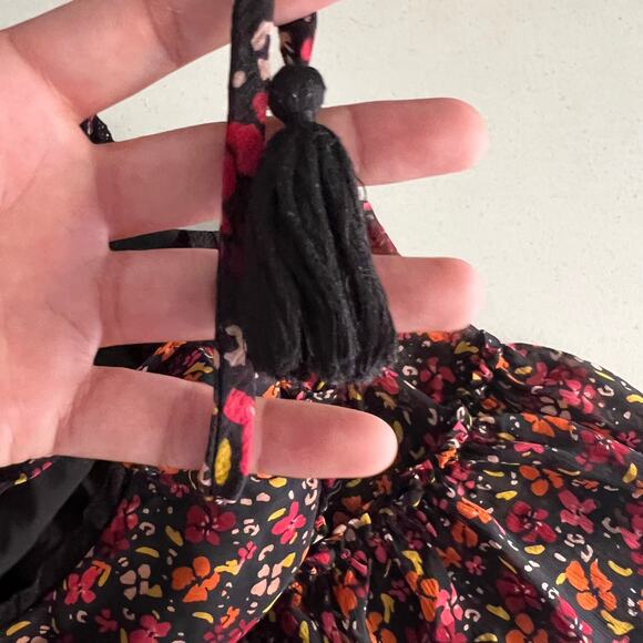 Patrons of Peace, womens Dresses, Size M, Floral Black Maxi Dress - Picture 11 of 11